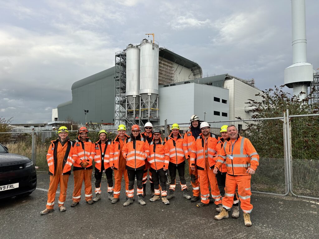 After the build After